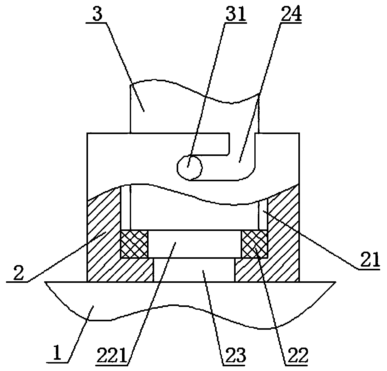 Novel wind cup anemometer