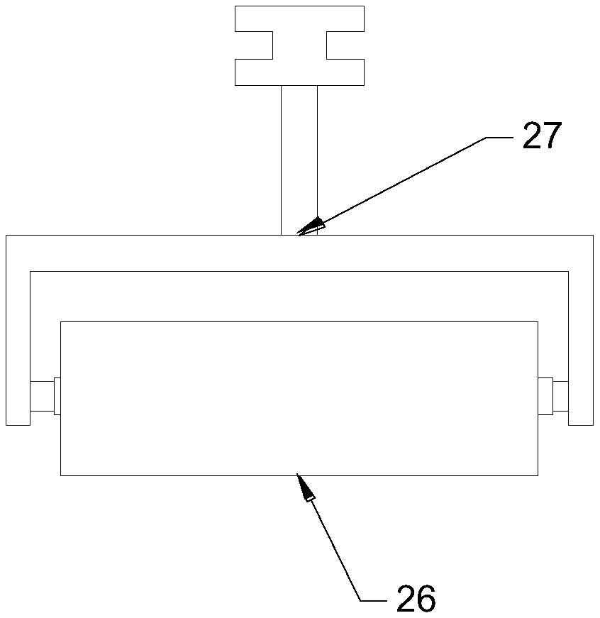 Asphalt spreading device for building