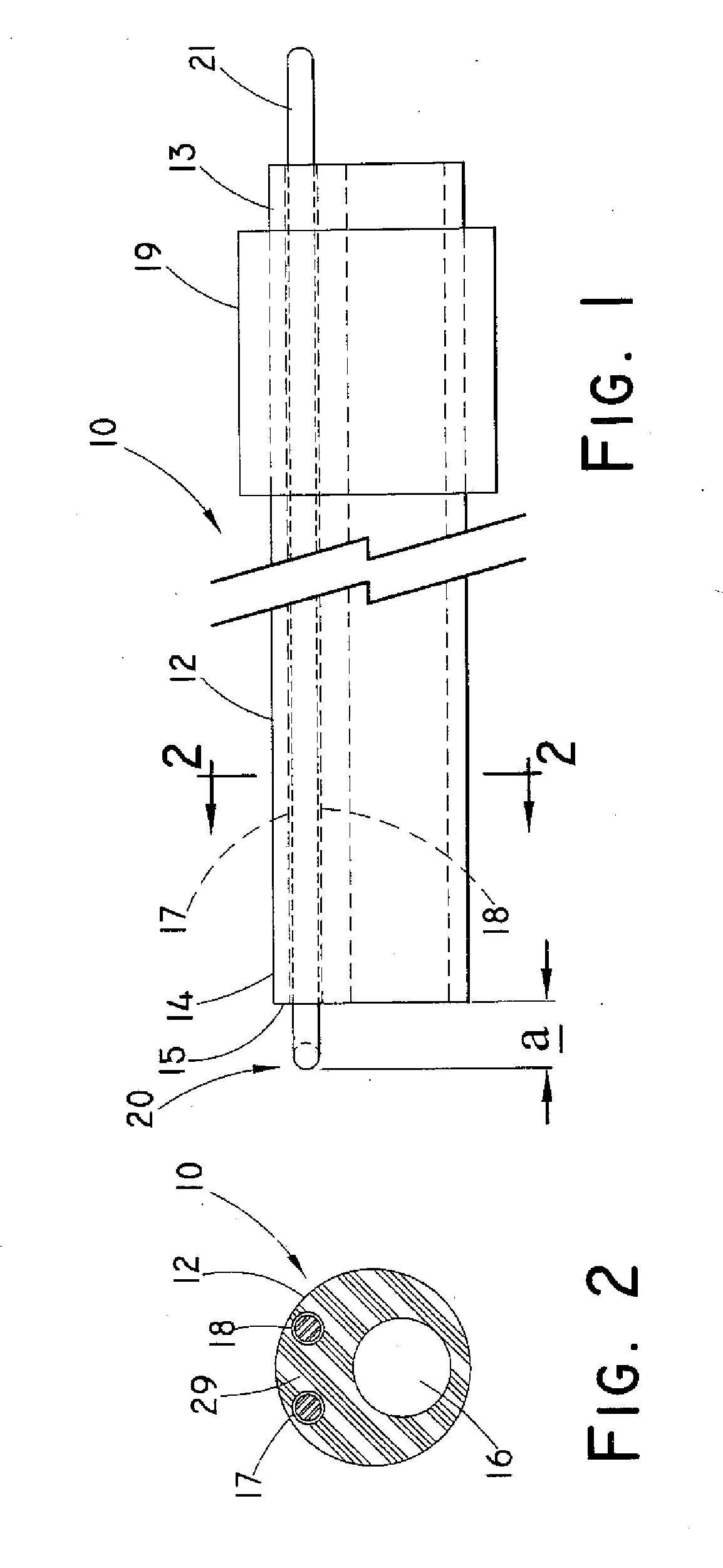 Device for extracting an elongated structure implanted in biological tissue