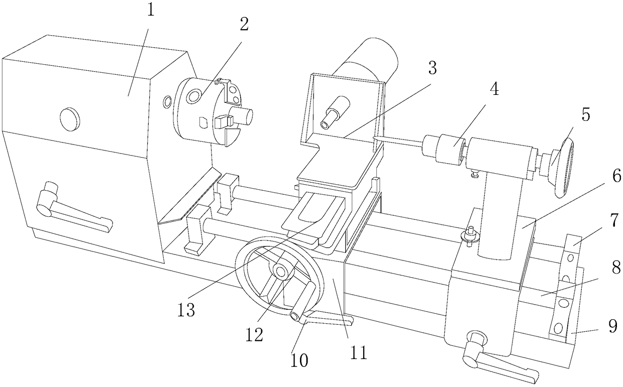 Novel combined trimming machine tool