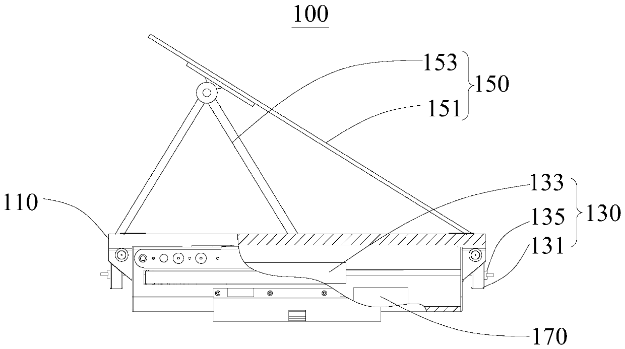 An intelligent track-changing shuttle vehicle and an automated warehouse