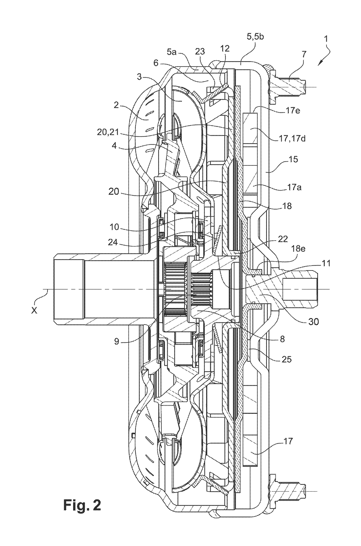 Torque transmitting device