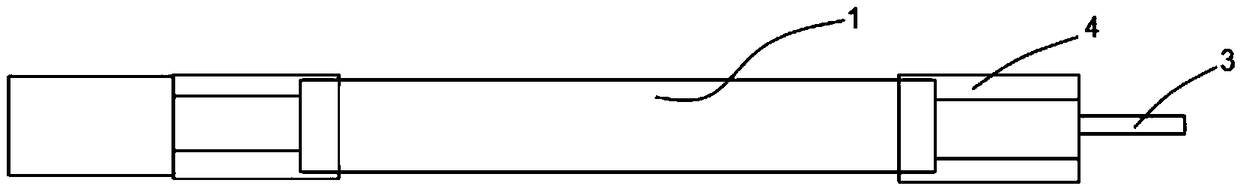 Resistance brazing wire harness and processing technique thereof