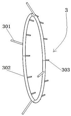 Internal and external cavity combined type trapped vortex combustion chamber