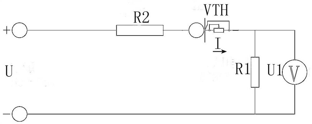 A special high-voltage source resistance tester for the resistance of spark plug porcelain components