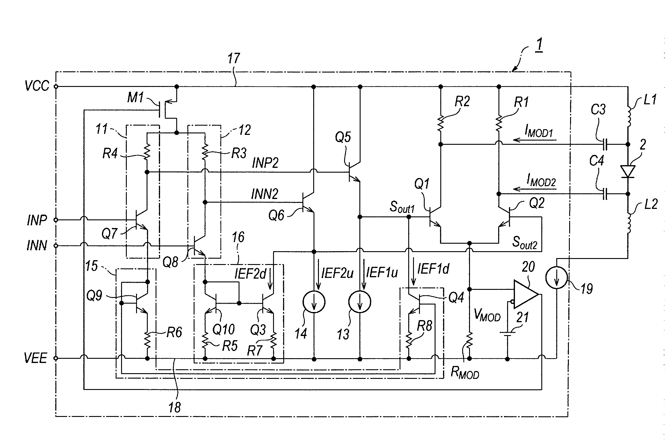 Ld-driver improving falling edge of driving signal