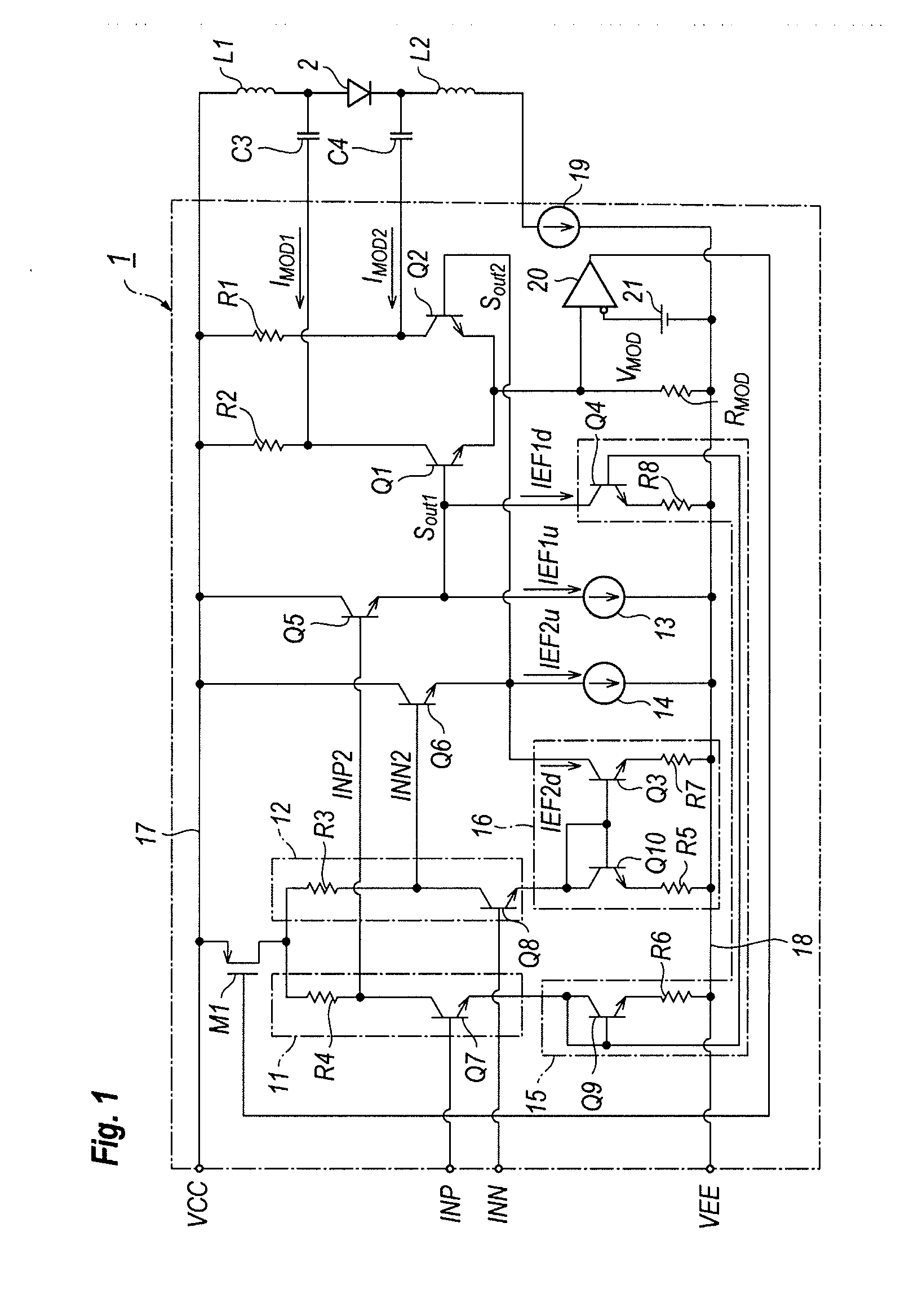 Ld-driver improving falling edge of driving signal