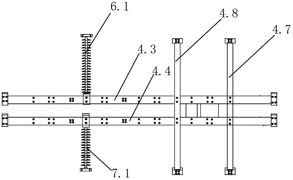 Compact closed gas insulation impulse voltage generation device