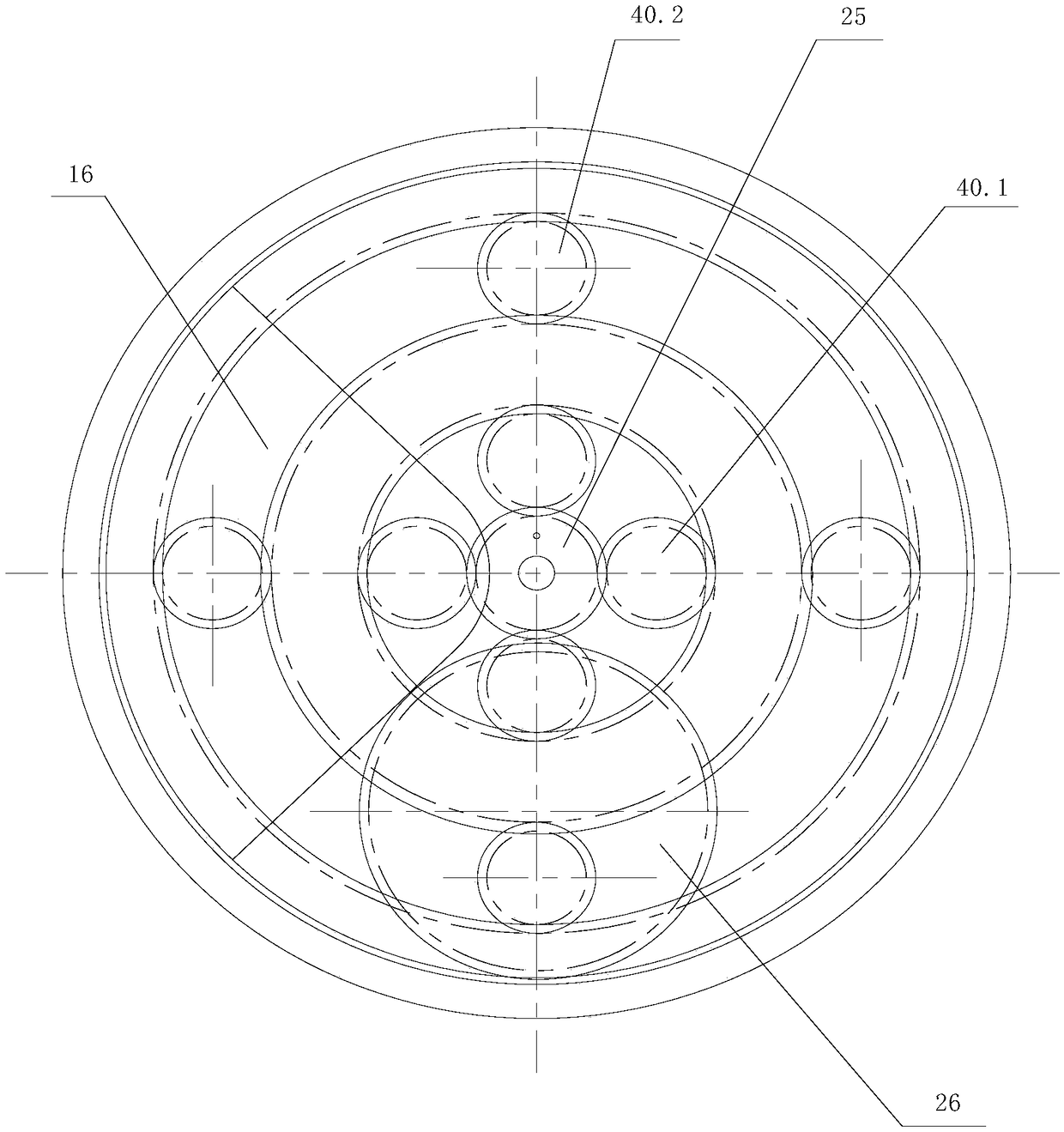 Automatic extruder filter screen replacing device capable of keeping continuous material flow