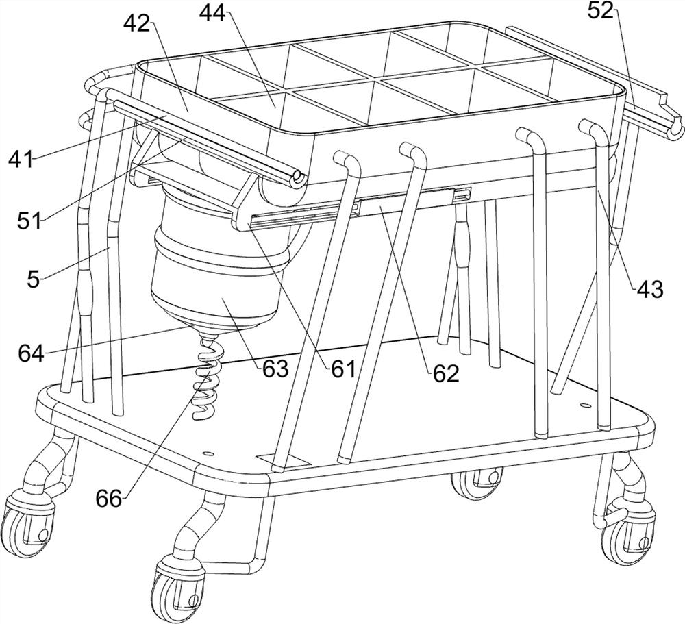 A medical trolley