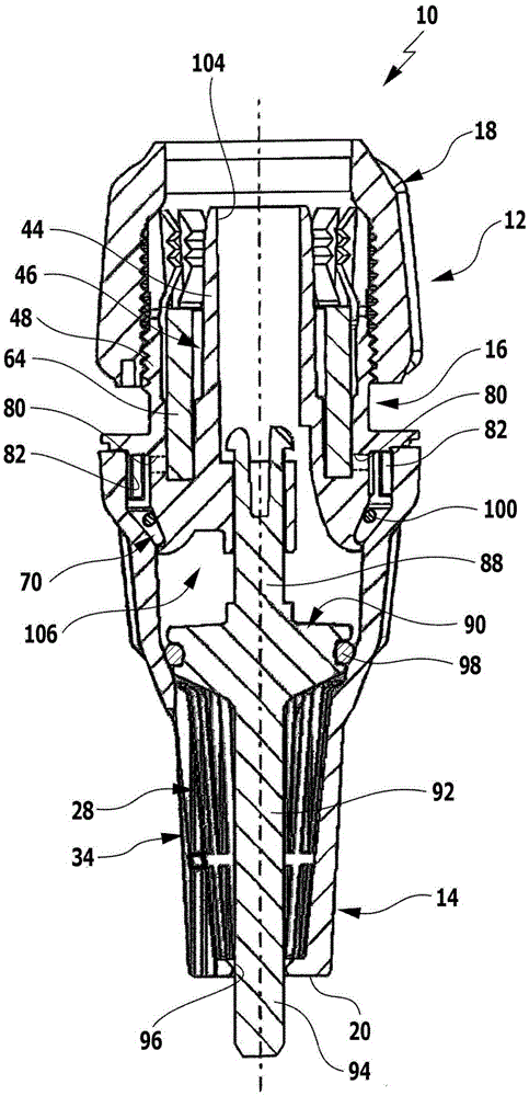 Suction hose fitting