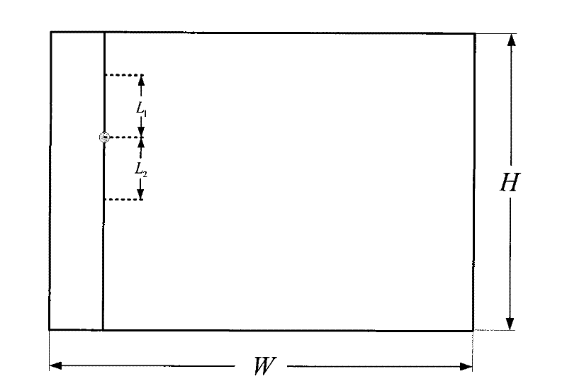 Sea antenna detection method based on high gradient key points