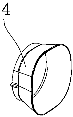 Combined structure of impeller