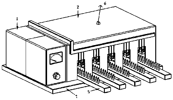 Adjustable heat shrink tube limit heating and sizing device