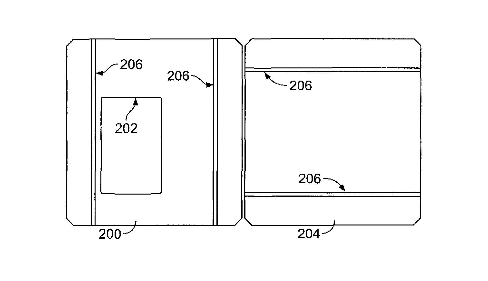 Blister display package having tear-resistant security tape