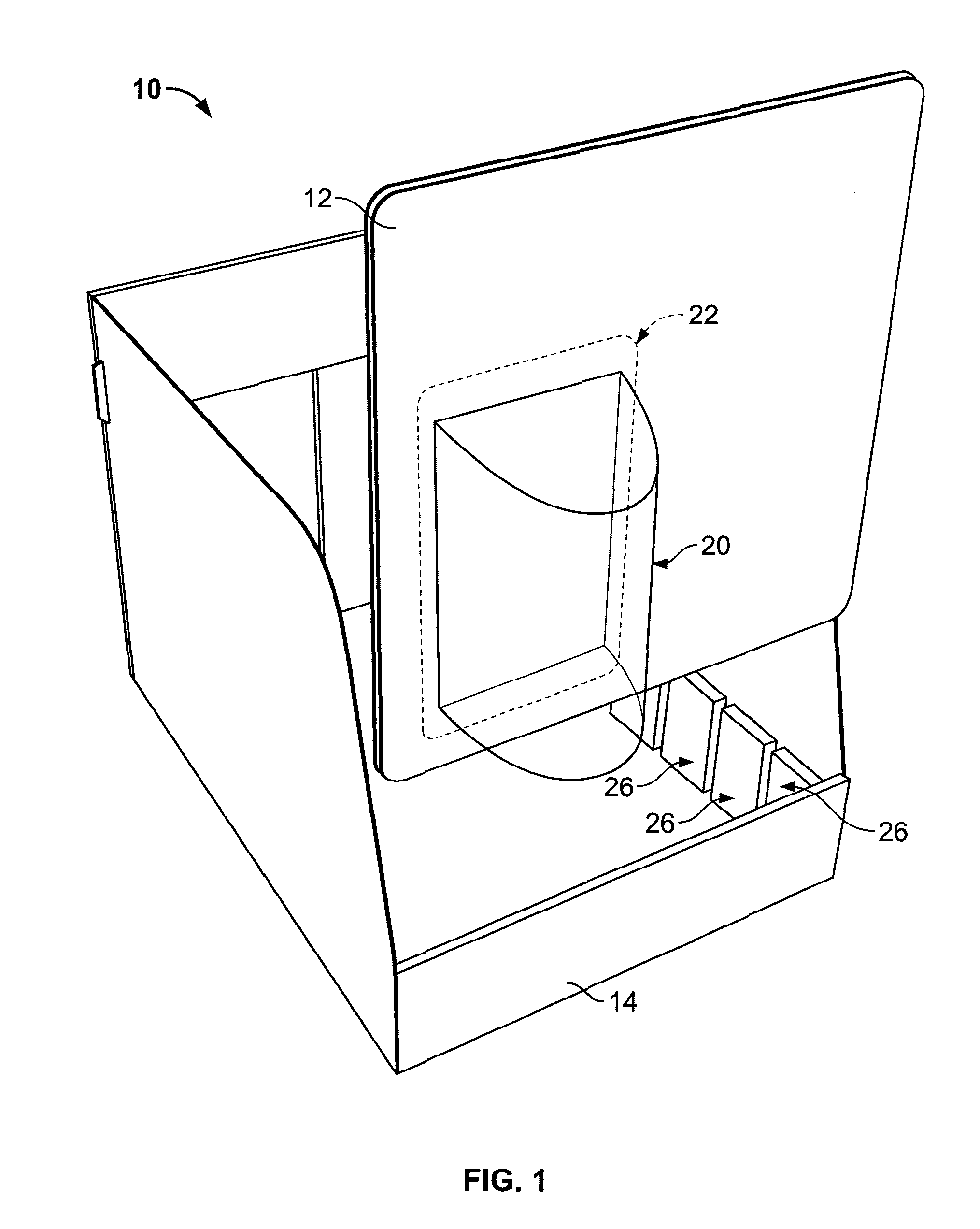 Blister display package having tear-resistant security tape