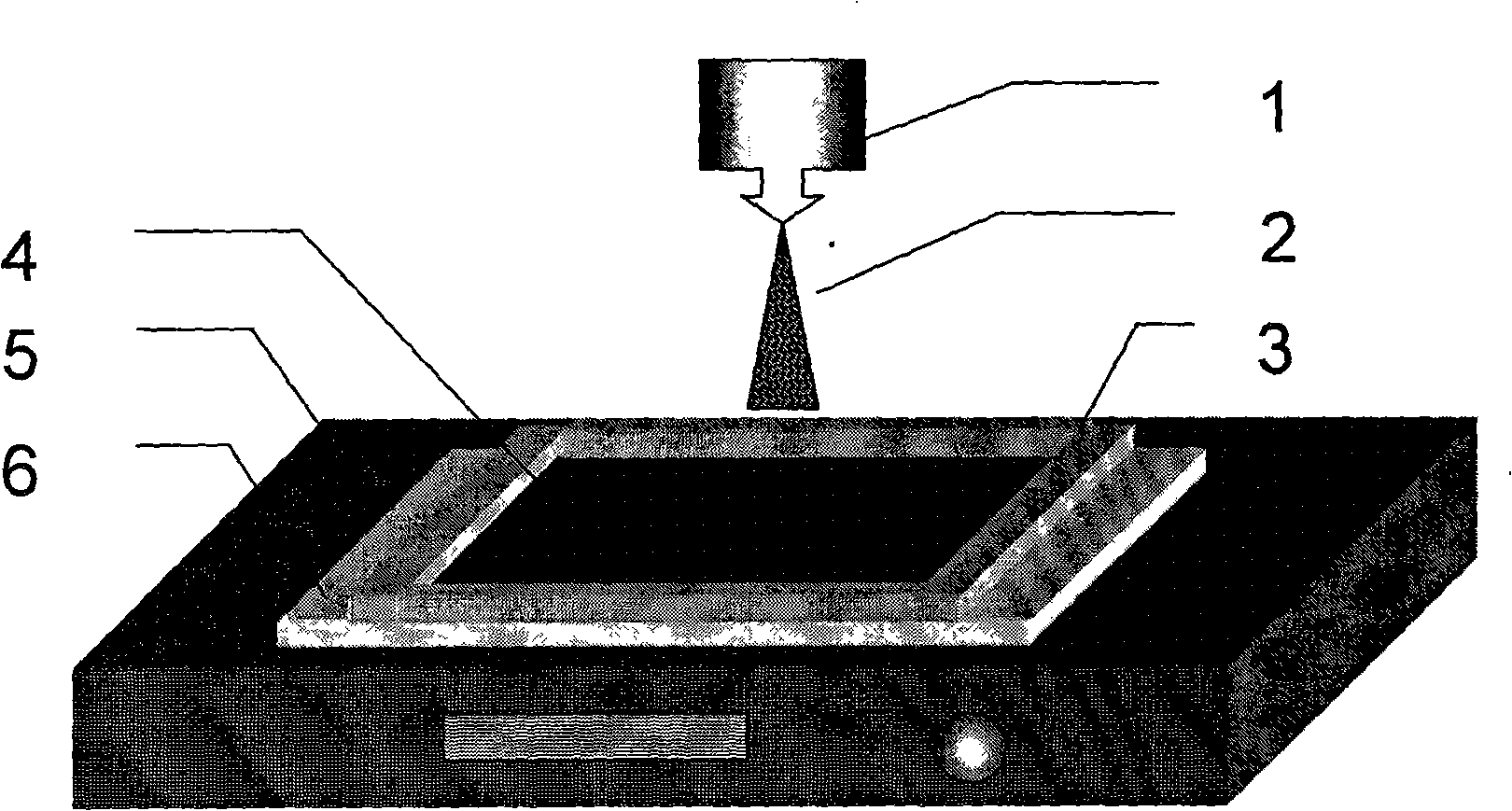 Preparation technique for membrane electrode of proton exchange film fuel cell