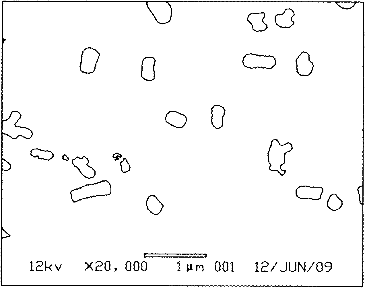 Novel method for preparing micro-nano multivalent silver by soft chemistry technology