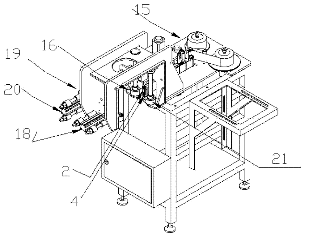 Automatic packing production line