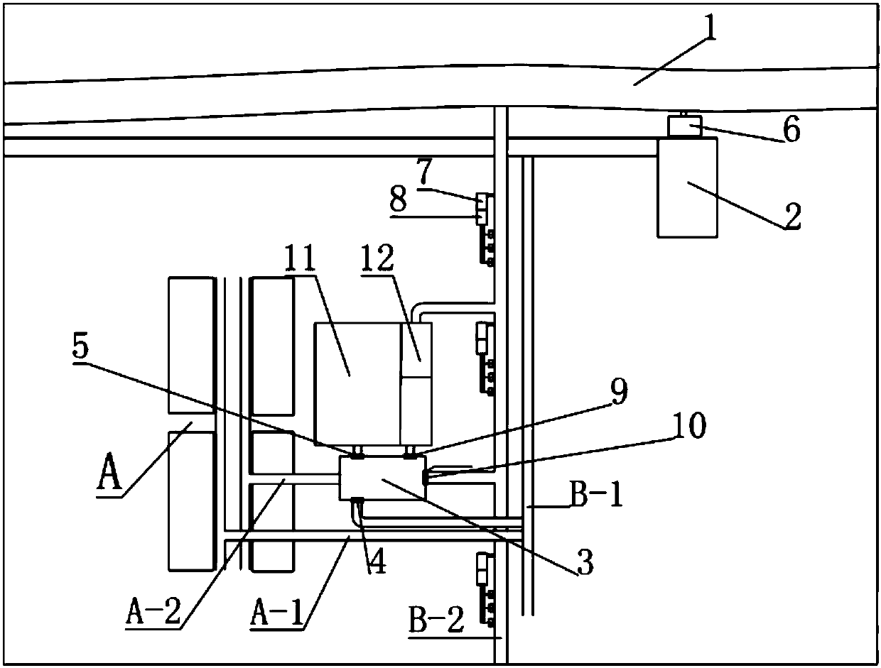 Sewage and rainwater separate drainage system and method for controlling same