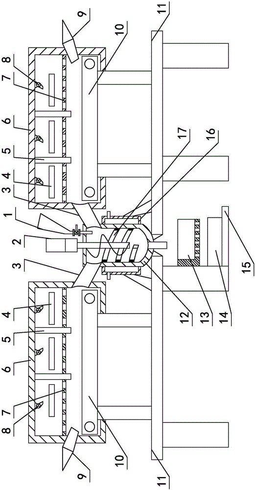 Processing and screening equipment for multi-flavor dried sweet potatoes, with heat-insulating and mixing mechanism