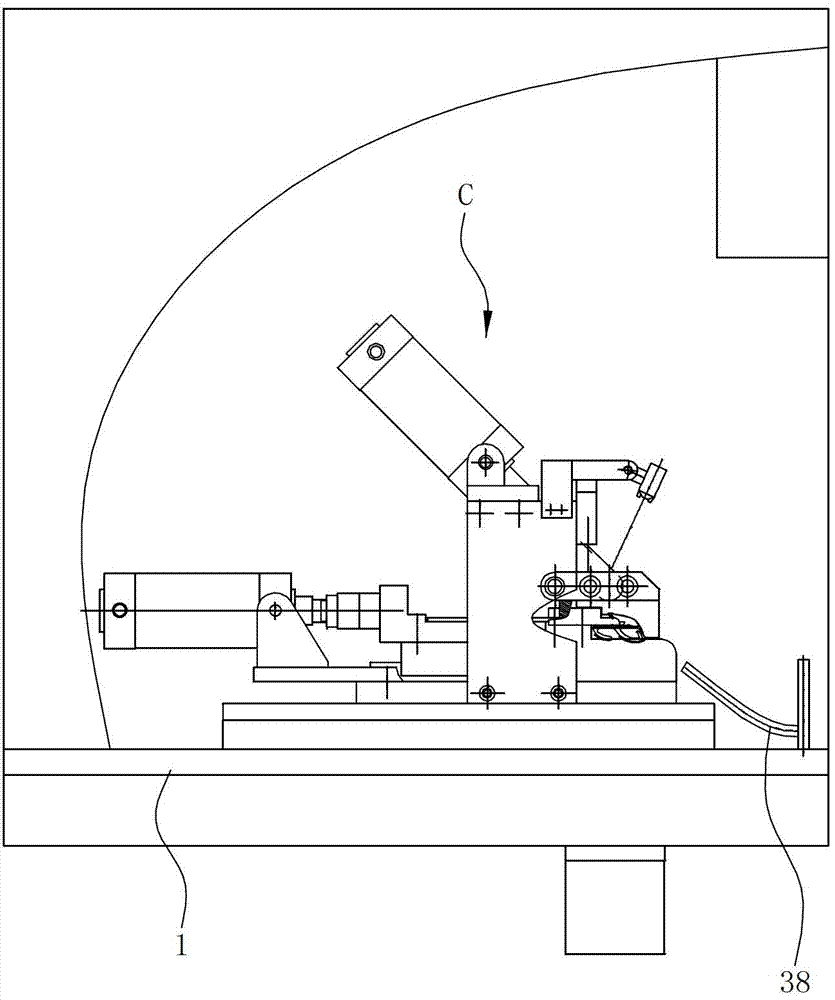 Assembling fixture for water cutter decoration bar