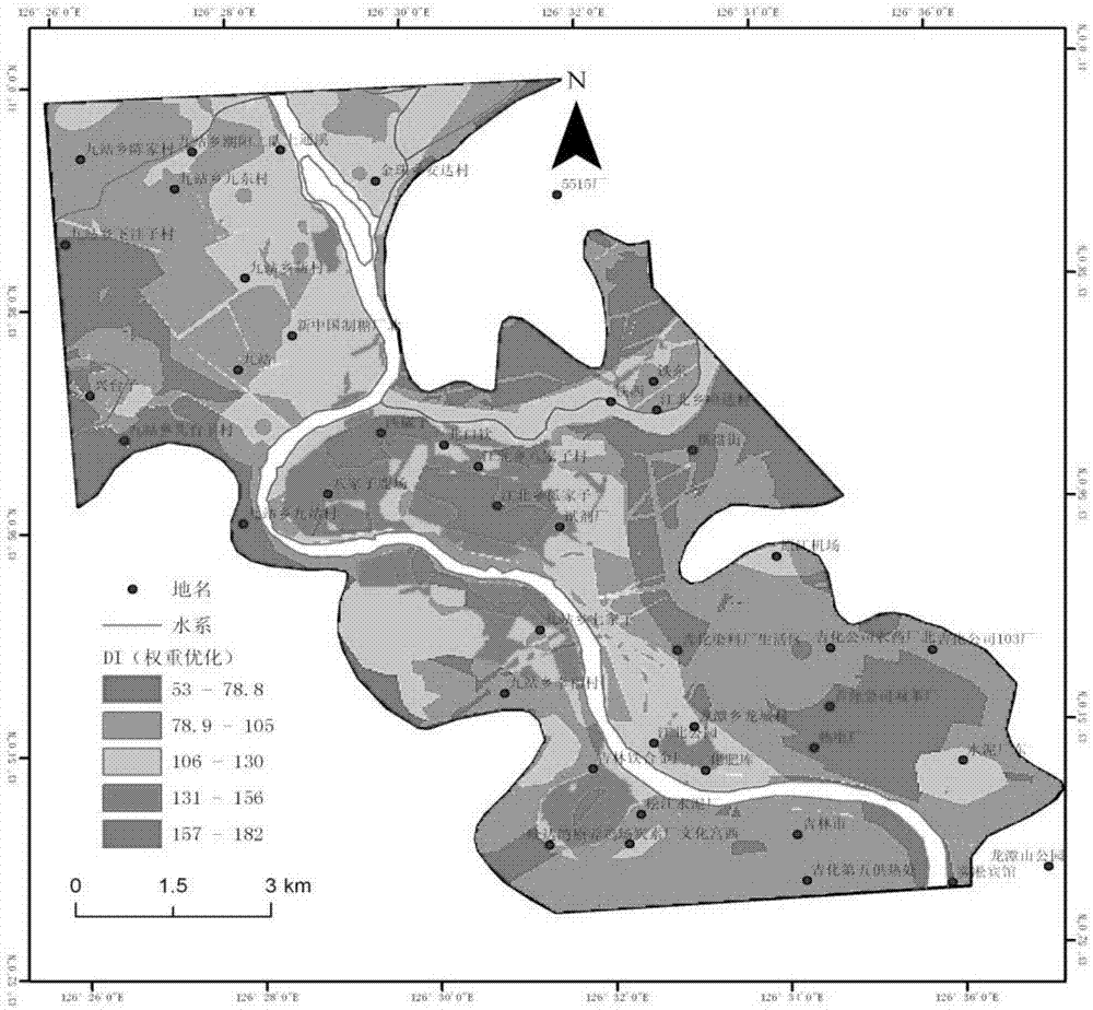 Ground water vulnerability evaluation result check method