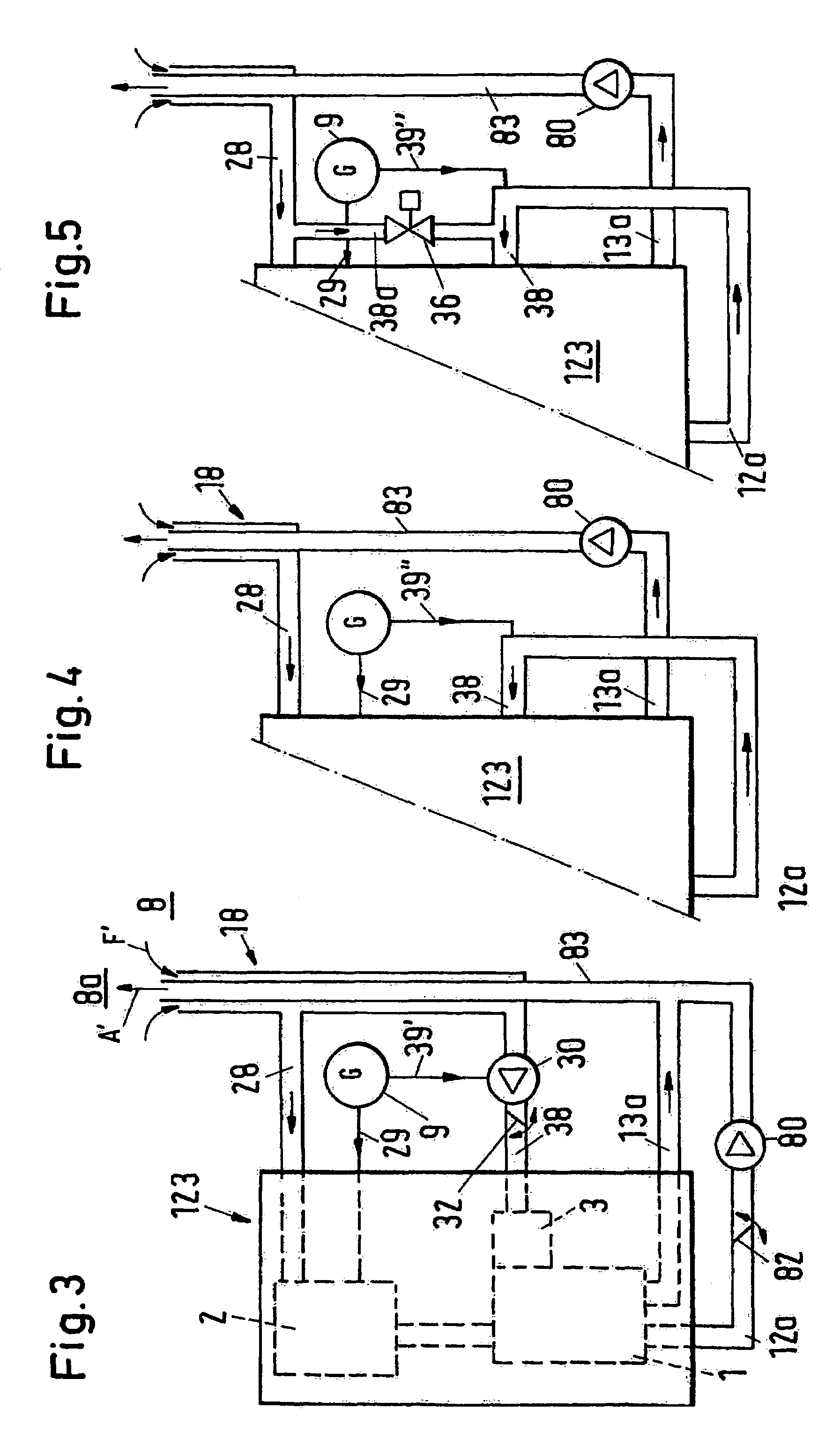 Heat exchanger for a heating system with integrated fuel cells for the production of electricity