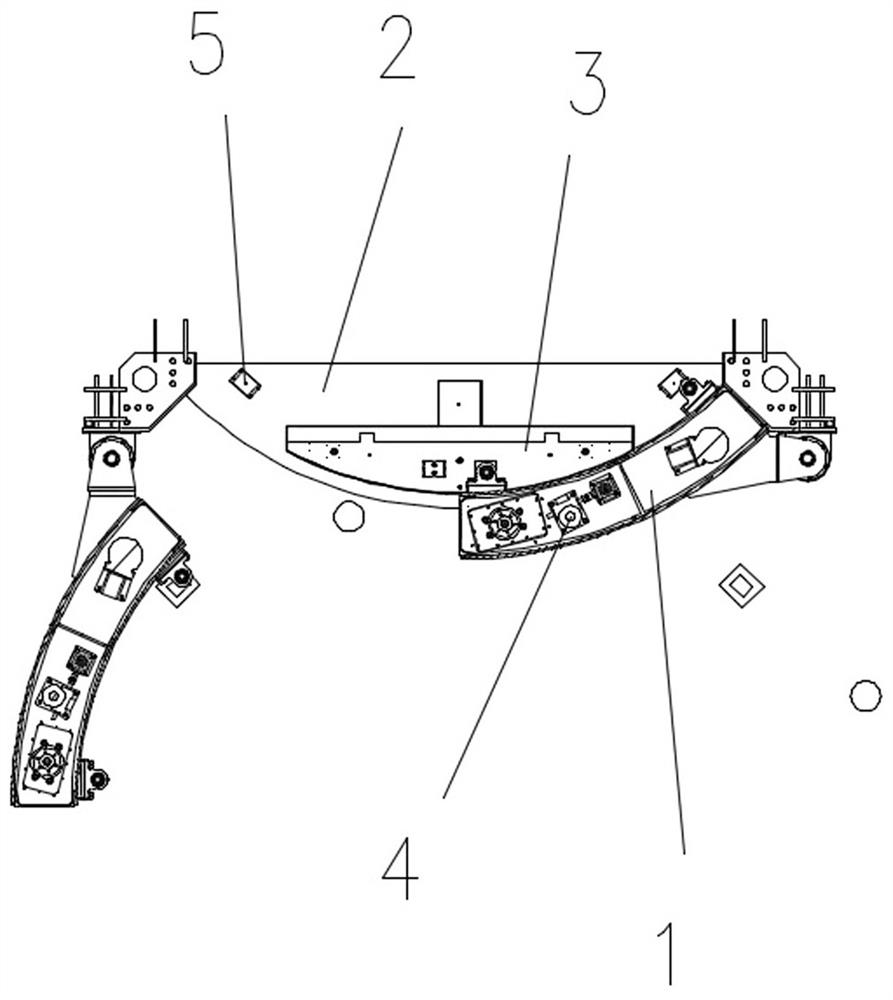 Manual and electric dual-purpose double-leaf flat opening vertical hinged arched protective door and control method