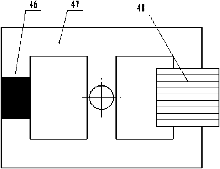 Composite high-efficiency high-flow servo valve