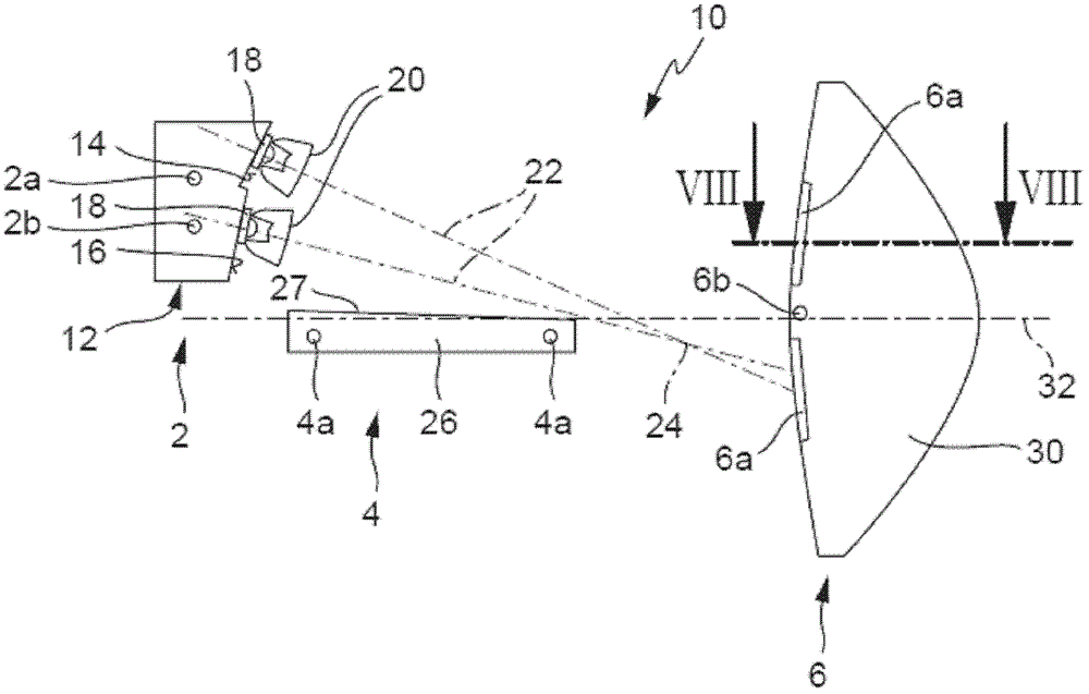 Modular projection light module for automotive headlights