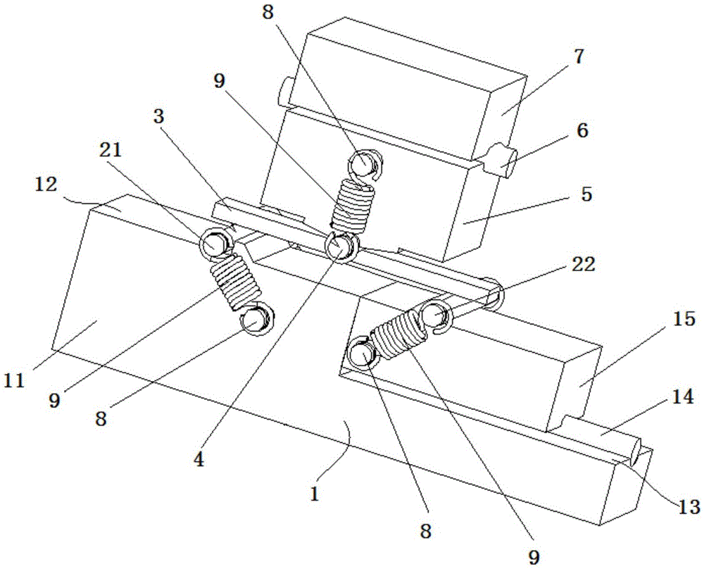 Three-point bending test apparatus