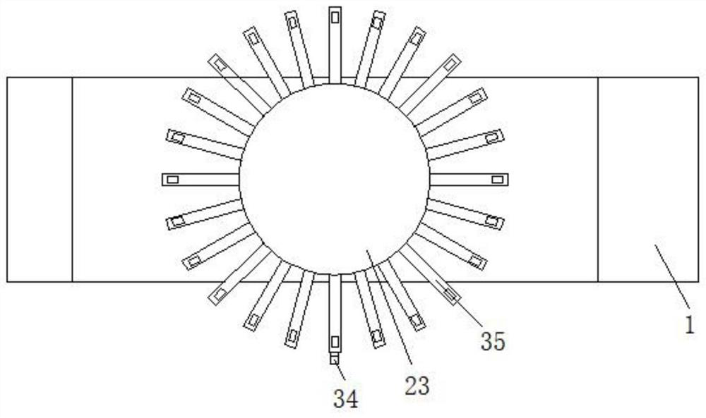 A milling device for the production of medium gray antirust pigments