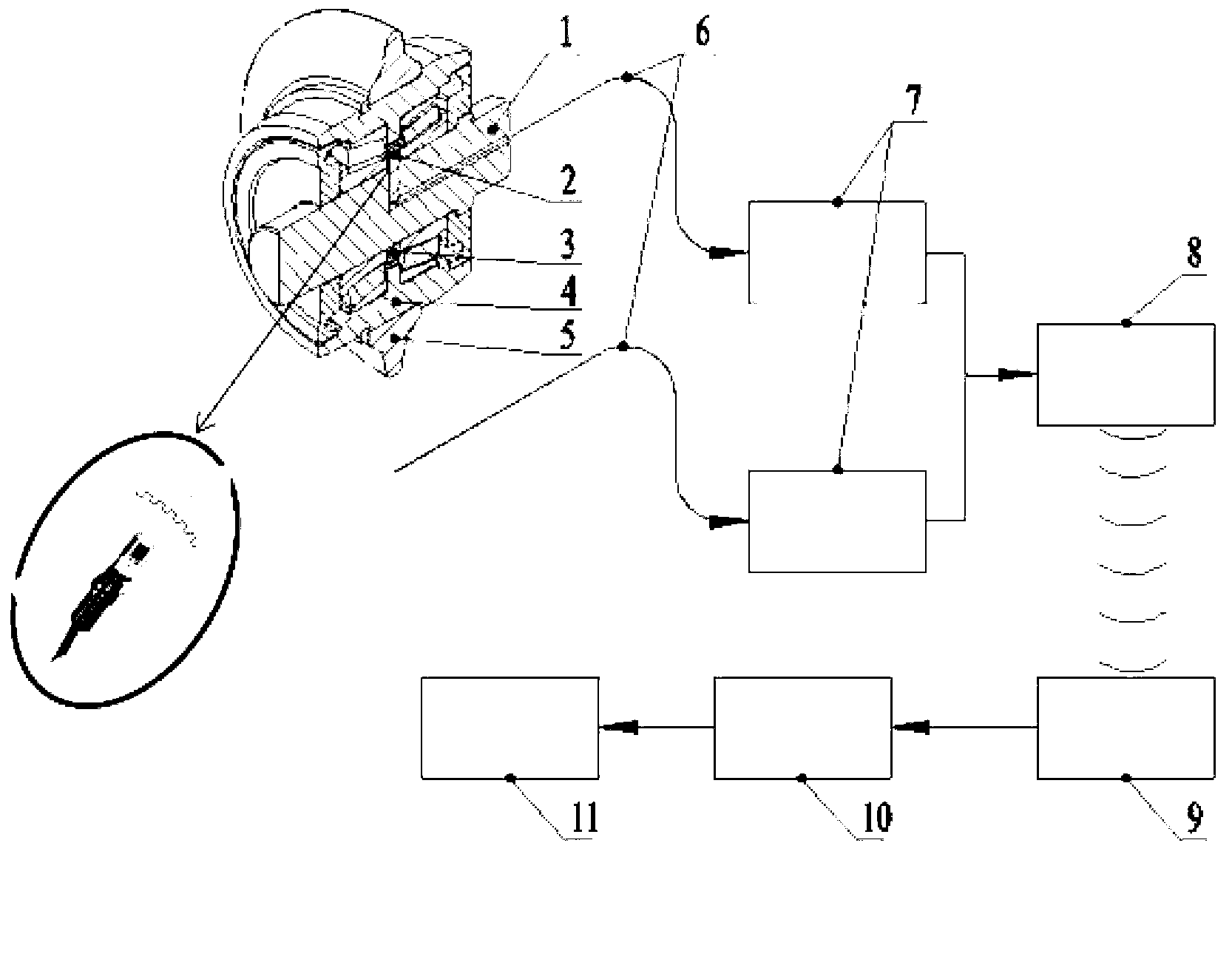 System and method for monitoring operation state of disc cutter group of cutterhead of tunneling machine