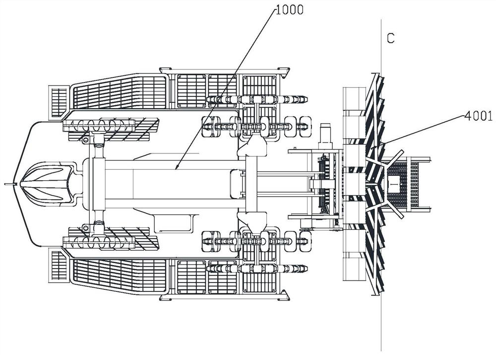 Seedling throwing machine