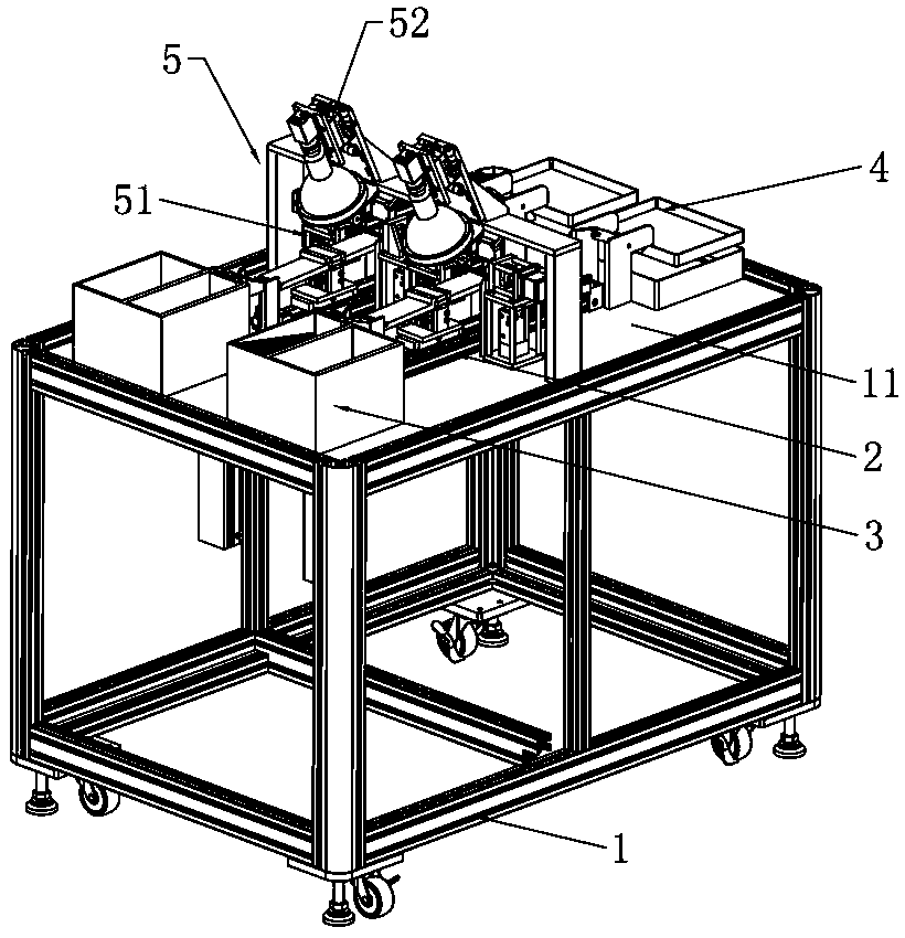 Automatic round rod detection equipment