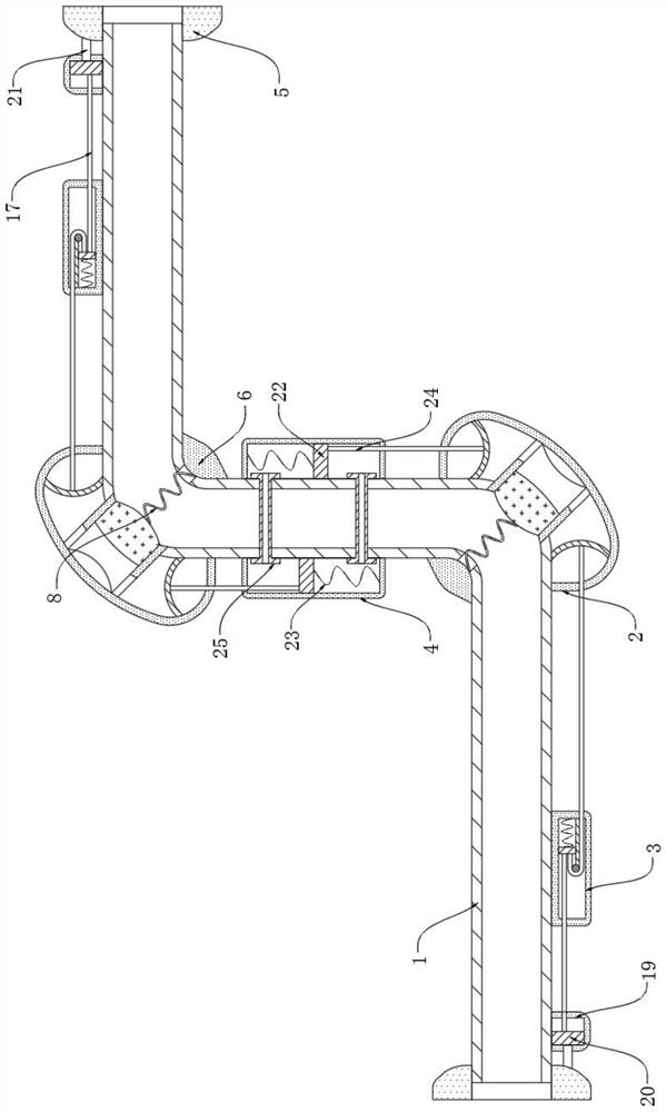 Buffer type oil pipe