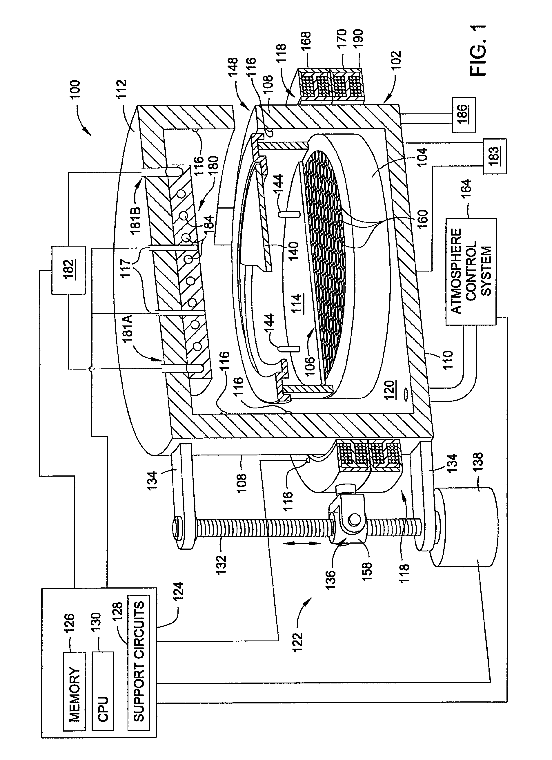 Rapid conductive cooling using a secondary process plane