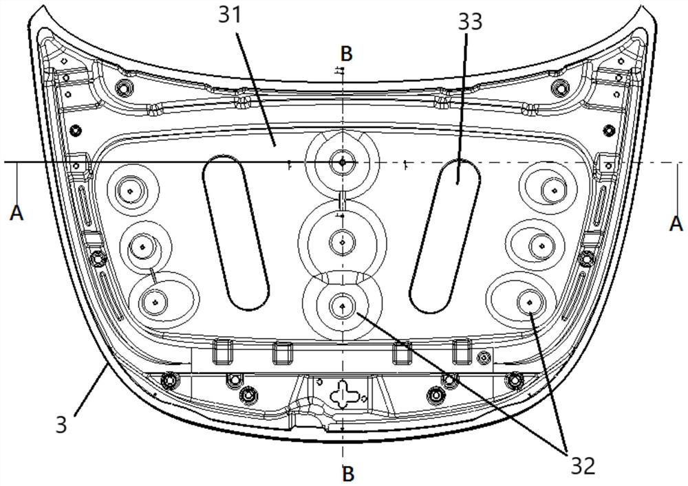 A light-duty multifunctional engine cover for automobiles