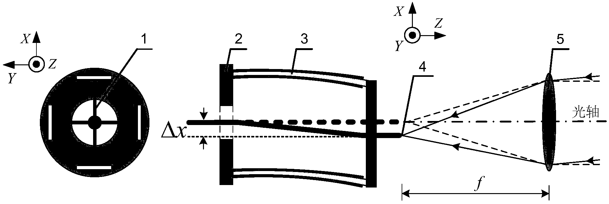 Wavefront phase sensor based on self-adaptive optical fiber coupler array