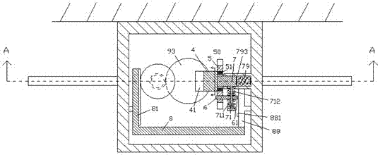 A computer display device assembly capable of preventing emergency power failure