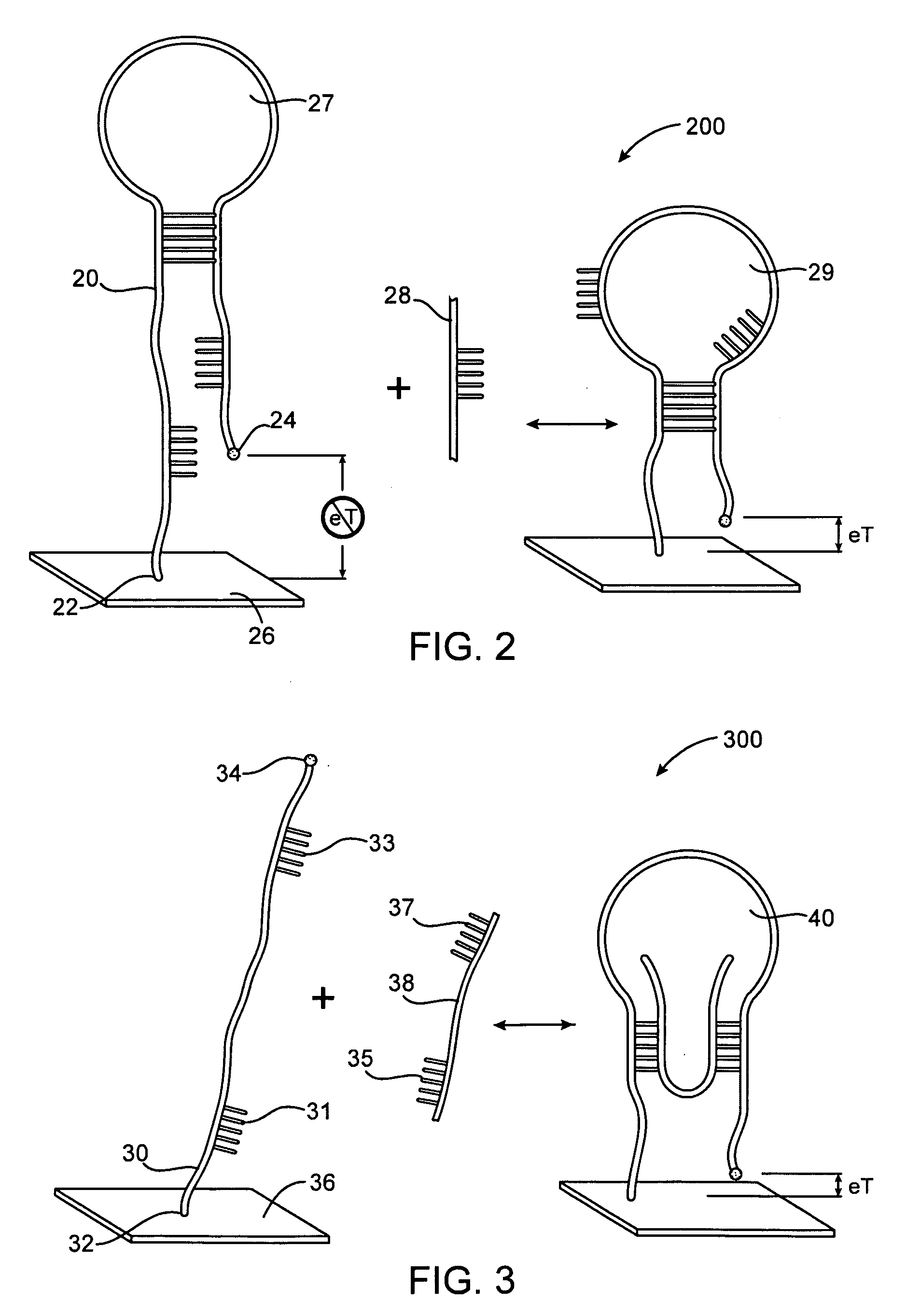 Reagentless, reusable, bioelectronic detectors employing aptamers