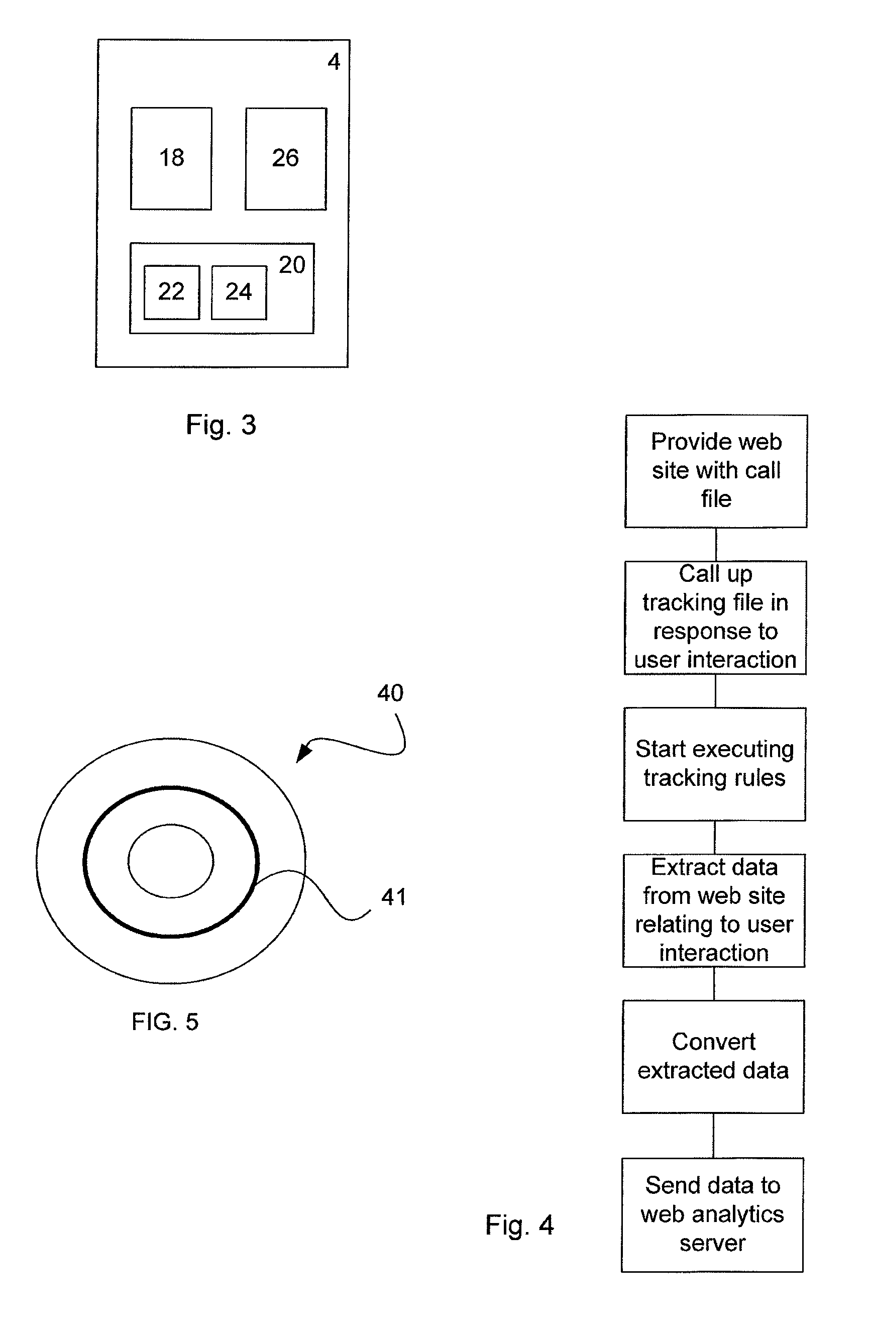 Method for tracking user interaction with a web page