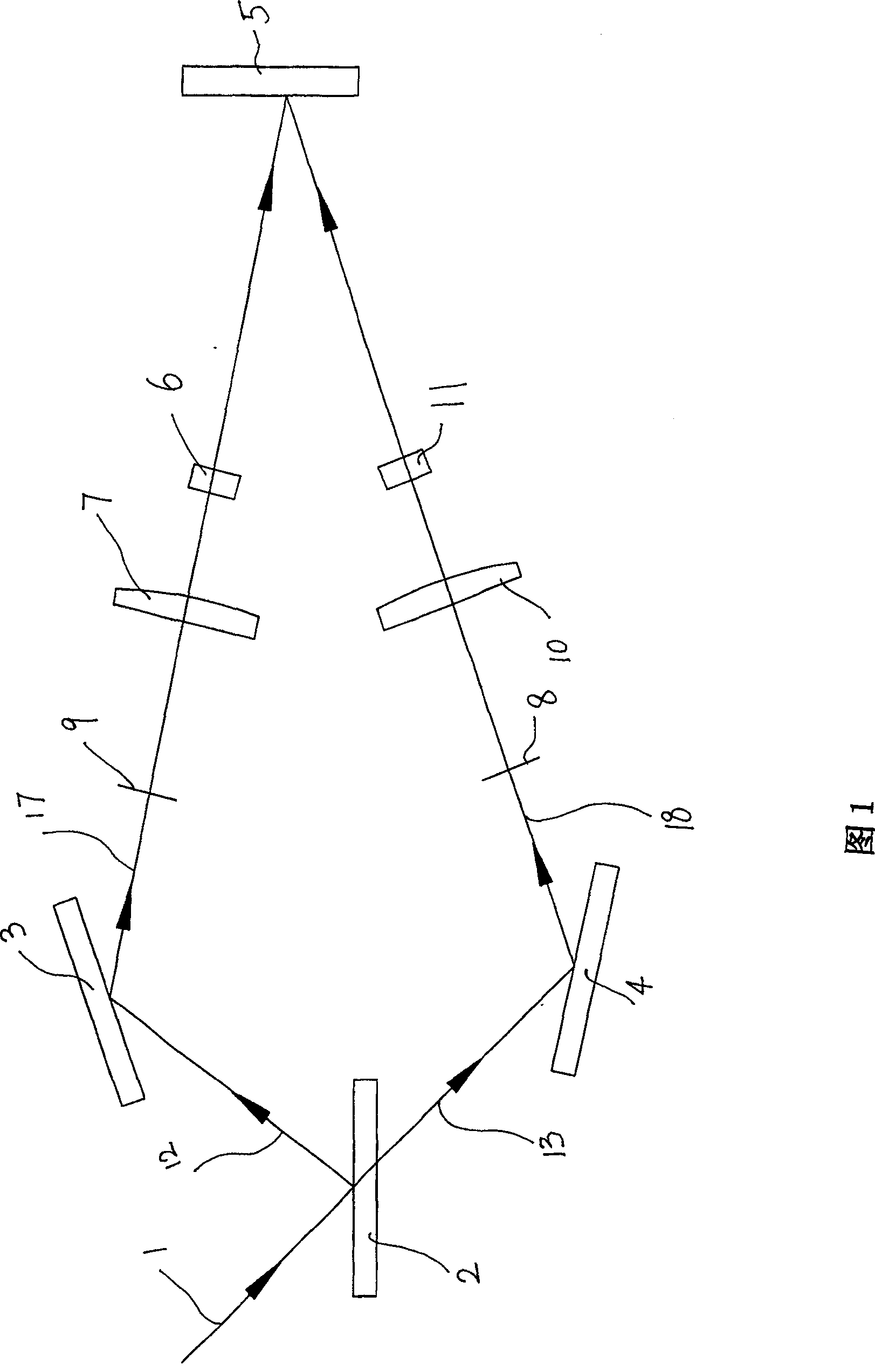 Moire fringes adjusting method for holographic grating making optical path