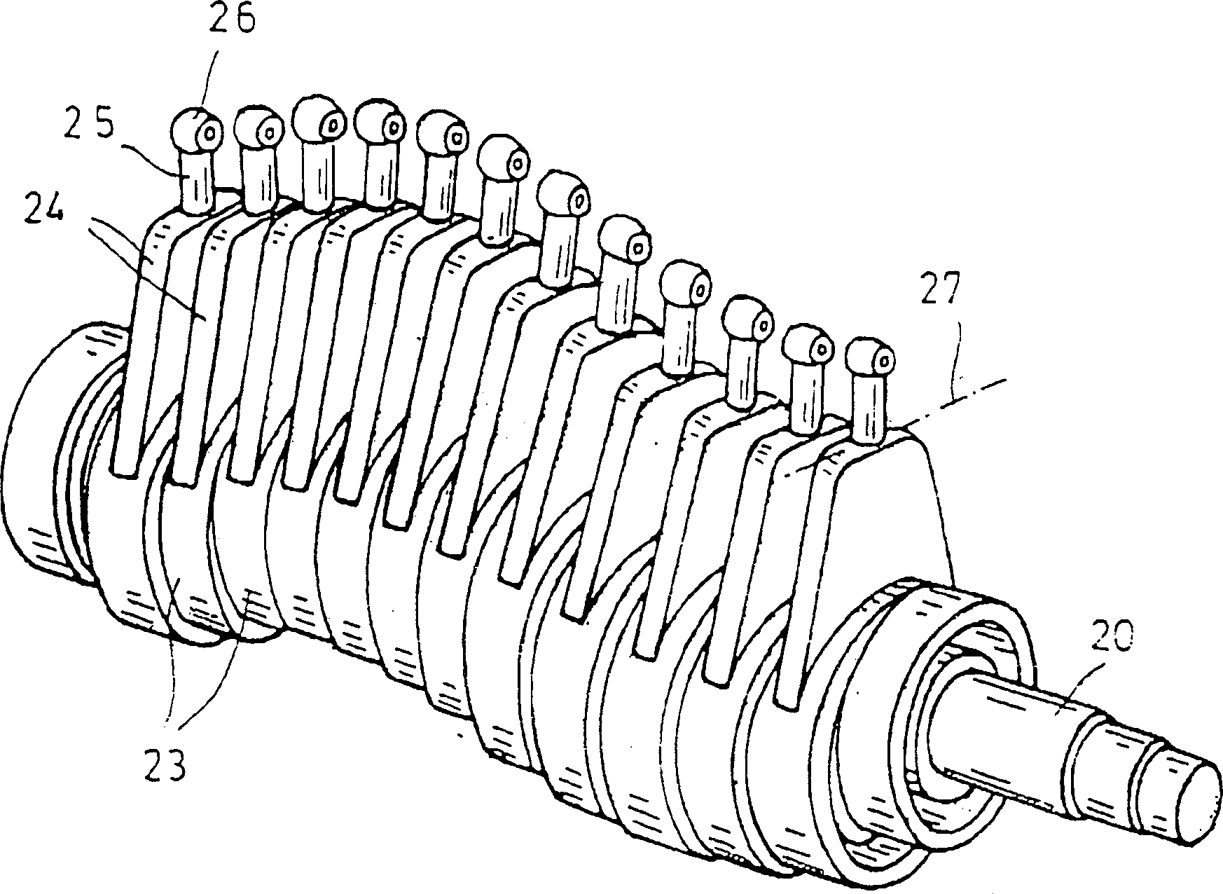 Creeping soft tube pump