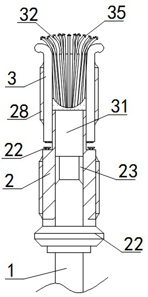 Sewage absorption self-spraying type irrigation pipe based on rural sewage biological ecological treatment