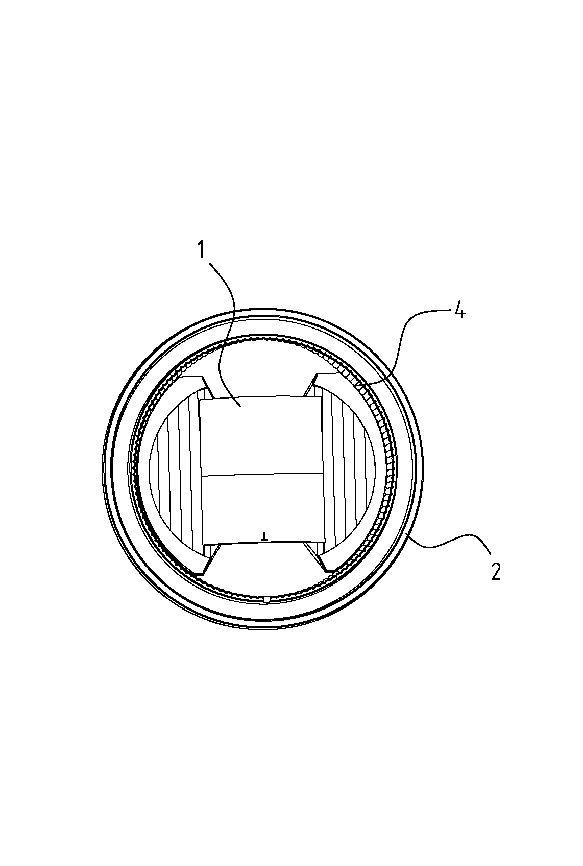 LED (light emitting diode) front fog lamp