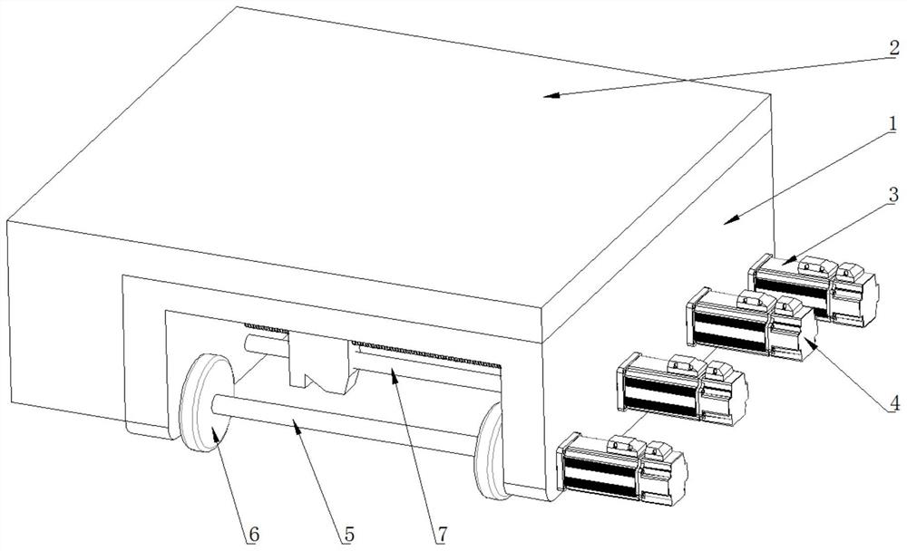 Wall-climbing type bridge welding seam detection equipment