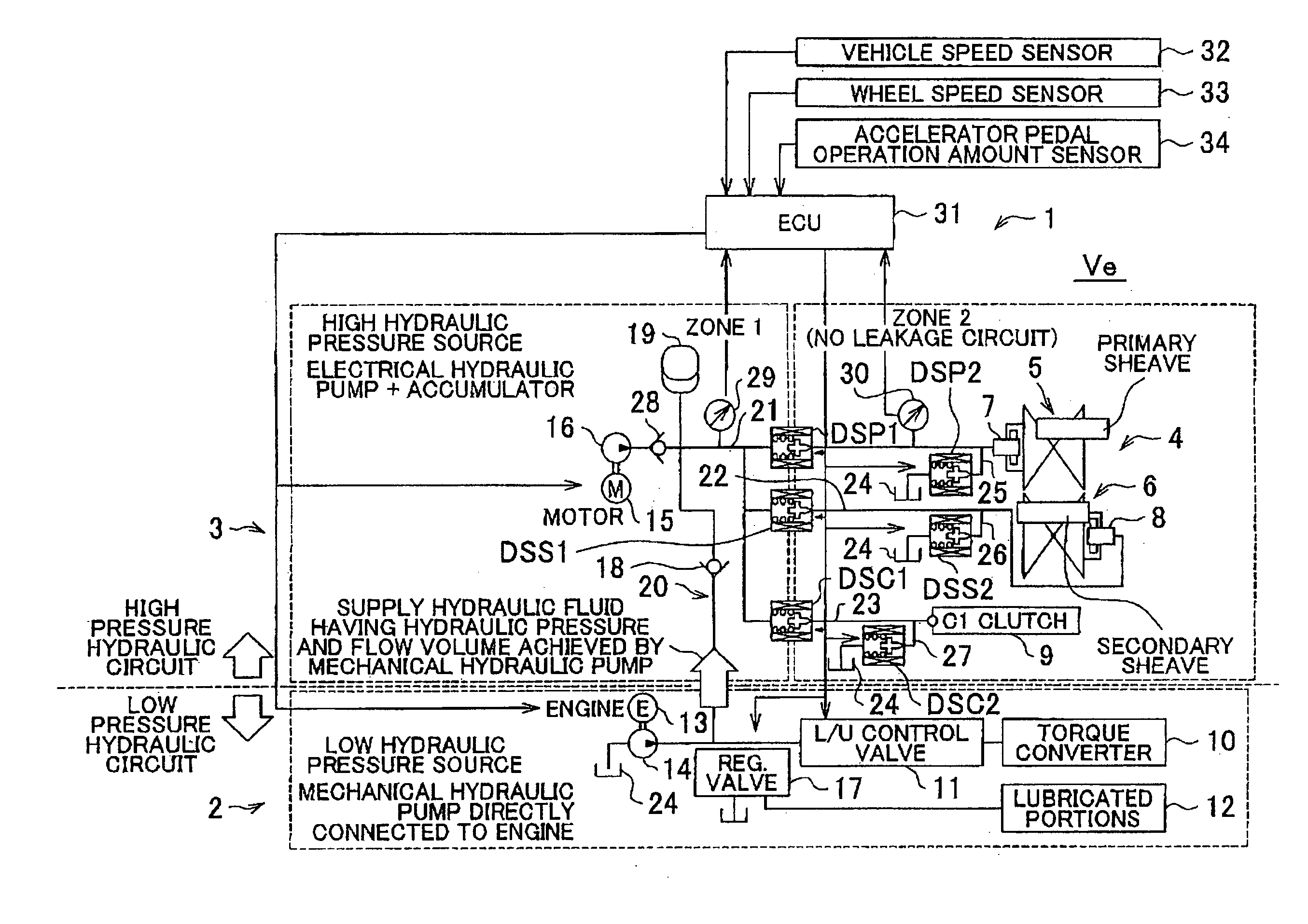 Hydraulic control apparatus and hydraulic control method