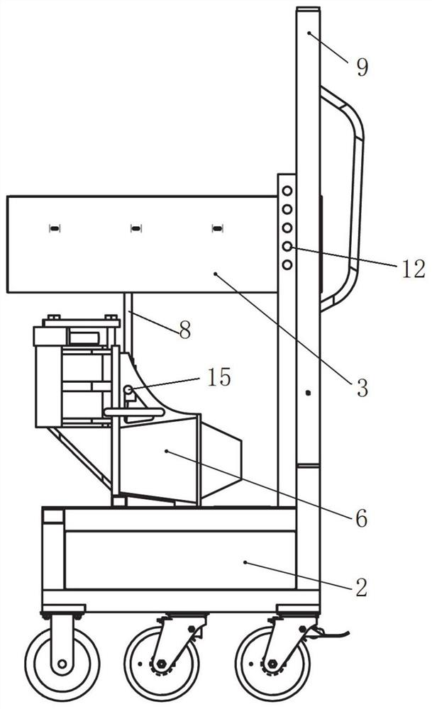 Auxiliary mounting vehicle for transition car coupler